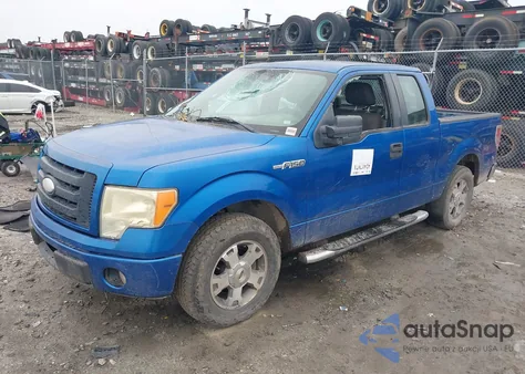 2009 Ford F150 Stx z USA, uszkodzony, nr VIN 1FTRX12W09KA74000